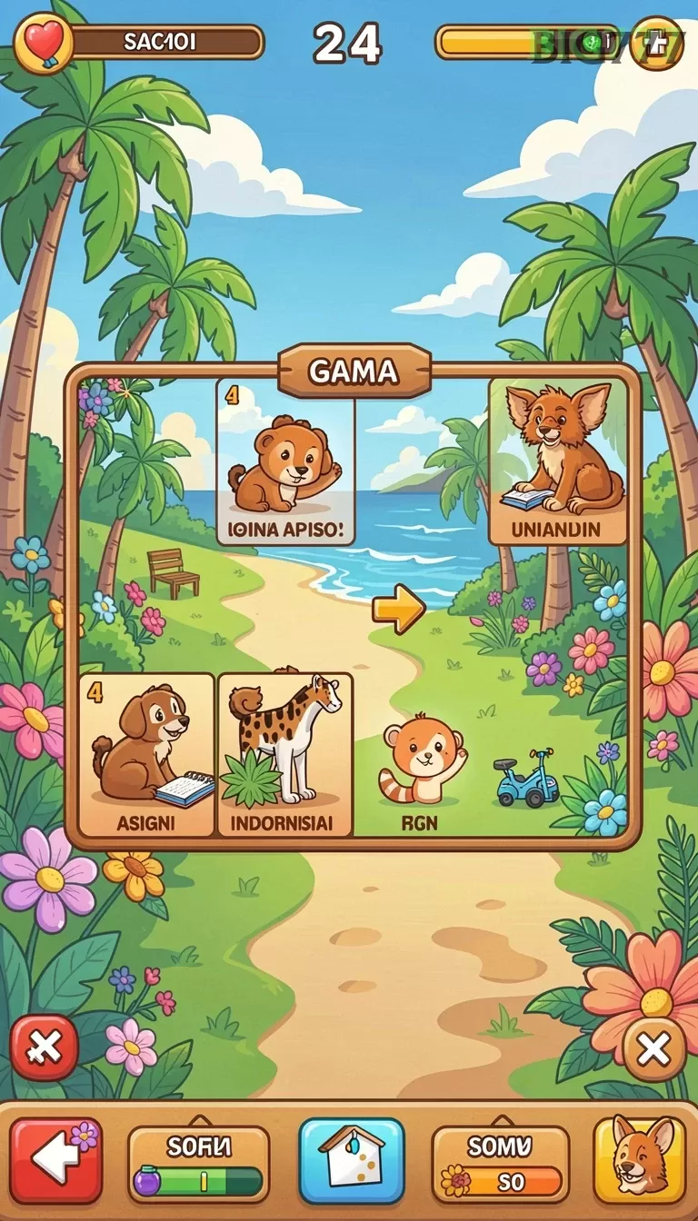 Cuplikan layar 33LGAMES — aktivitas
